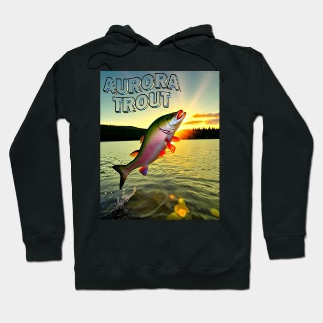 Aurora Trout Hoodie by Jaymz Weiss Designz